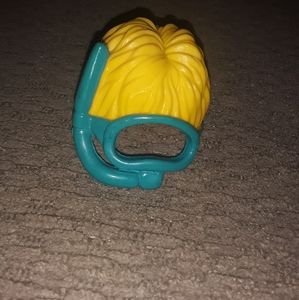 Vintage McDonald's McNugget Toy Scuba Wig Cap 1980's